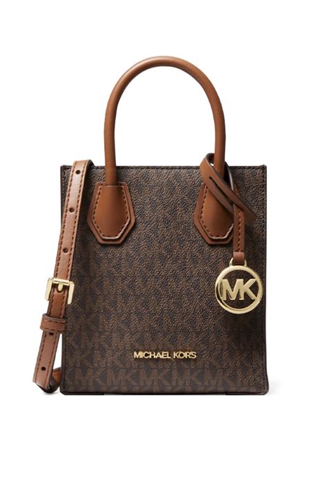 michael kors mercer extra small logo and leather crossbody bag|Michael Kors extra small crossbody.